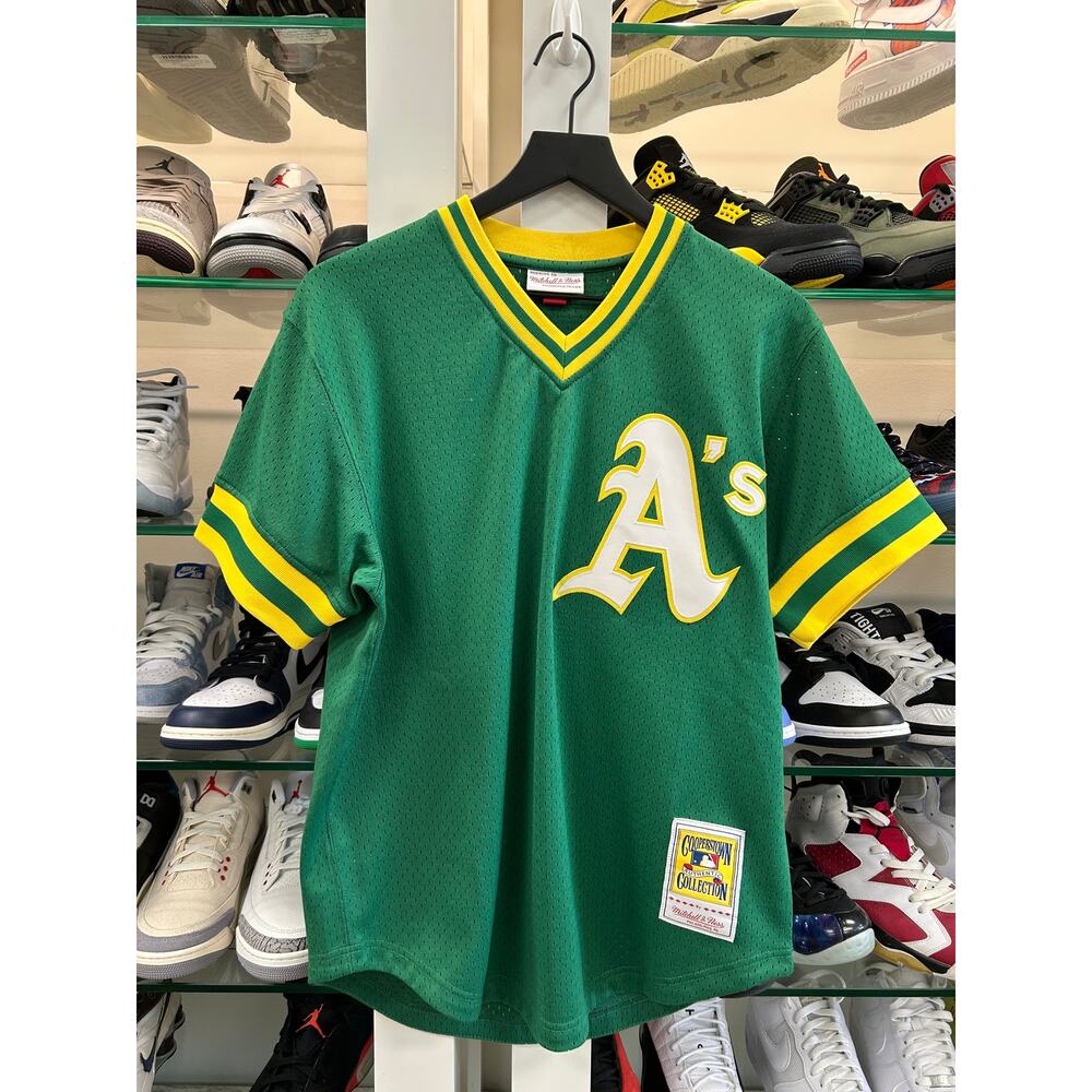 Mitchell & Ness Oakland Athletics Cooperstown Mesh Jersey 40 M